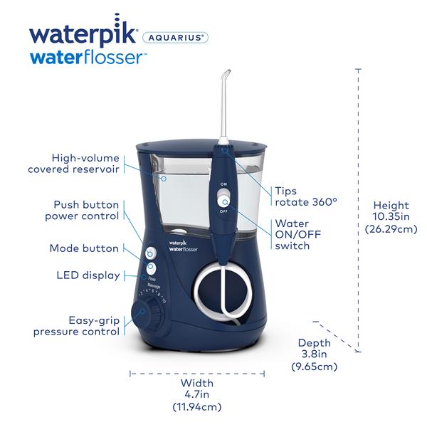 Blue Waterpik? Aquarius? Water Flosser - Image 2