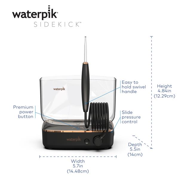 Black Waterpik? Sidekick? Water Flosser - Image 2