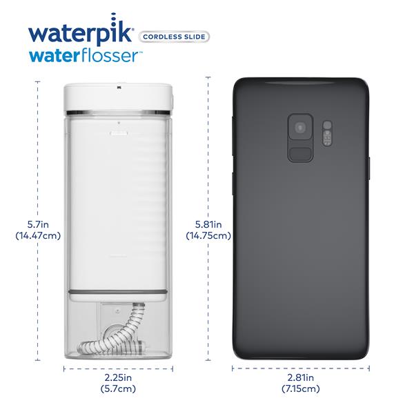 White Waterpik? Cordless Slide Professional Water Flosser - Image 12