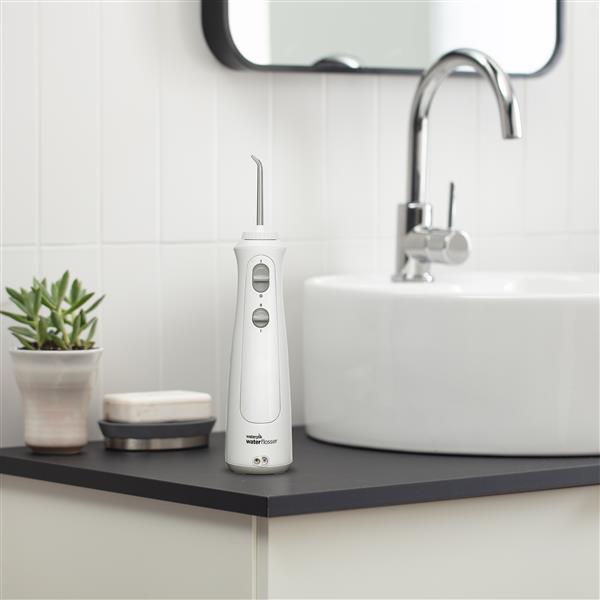 White Waterpik™ Cordless Pearl Water Flosser - Image 5